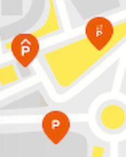 Consulta la mappa dei parcheggi di Bergamo